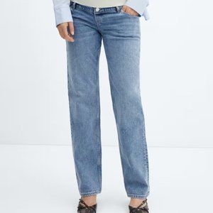 Mango Maternity Straight Leg Jeans